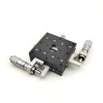 Micrometer Feed XYZ Linear Stage Black Anodized Precision Thin Type for sale