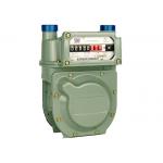 Card Prepayment Diapharam Gas Meter with Aluminum Body Case for AMR System for sale