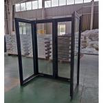Crank House Glass Aluminum Swing Window Inswing German Standard For Casement for sale