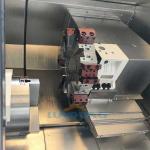 0.125kw TCK50 Slant Bed Cnc Lathe 2 Axis Cnc Turning Lathe Machine
