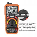 China Small Multimeter Instrument 10MHz Max Frequency Data Hold 200MΩ Max Resistance manufacturer
