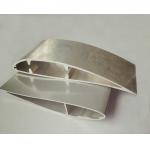 Aluminum Palm Frond Industrial Fan Blade  / Anodize Surface Exhaust Fan Blades for sale