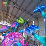 Customizable Chinese Festival Lanterns Resin Insect Animal Shaped for sale