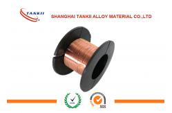 China Round Copper Based Nicr Alloy 180 Class Insulated Enameled Copper Wire supplier