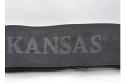 China High Frequency Embossed Jacquard Elastic Band Wide Customized Logo supplier