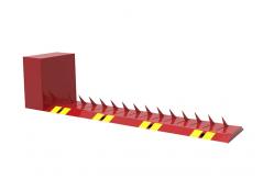 China 6m Length Vehicle Tyre Killer A3 Steel Electromechanical supplier