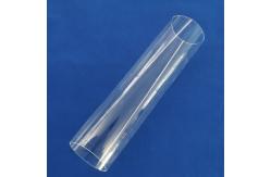 China High Temperature Clear Fused Quartz Glass Tube With All Dimension supplier