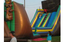 China Exciting Inflatable Zip Line for Event and Party Team Challenge Games supplier