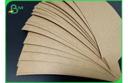 China A3 / A4 / A5 Size Good Stiffness Brown Kraft Paper In Sheets supplier