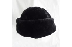 China Hot selling cheap lining American cotton 6 panal shearling hat supplier