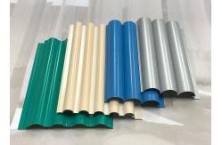 China Hook On Corrugated Ceiling Tiles 2x4m Polyester Powder Coating supplier
