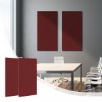 Customizable Polyester Fiber Fabric Sound Absorbing Board A1 / B1 Flame Retardant for sale