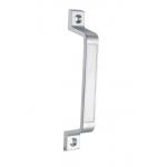 Powder Coated Chrome Door Lock Handles Curved For Kitchen Cabinet for sale