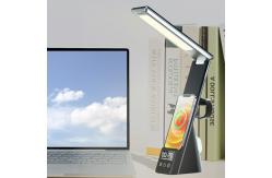 China Multi Function Wireless Charger With Clock Lamp supplier