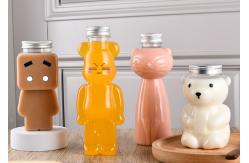 China Food Grade Plastic Beverage Bottles Squeezable 23.3oz 16 Oz Honey Bear Bottles supplier