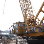 Used 200T Construction Crawler Crane / Used Crane Equipment XGC200 for sale