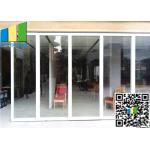 3.35 Iinch Aluminium Frame Operable Glass Partition Wall For Office Meeting Room for sale
