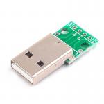 USB 2.0 Male To 2.54mm DIP PCB Adapter Board for sale