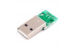 China USB 2.0 Male To 2.54mm DIP PCB Adapter Board supplier