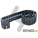 Black X328 Bobcat Mini Excavator Track Chain With Steel Material Wear Resistant for sale