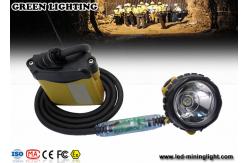 China Super power GLC12-C miners cap lamp , 25000lux brightness LED mining headlamp supplier