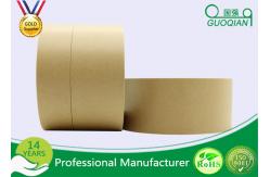 China Automatic Adhesive Custom Printed Kraft Paper Tape For Packing / Wrapping supplier