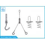 1.5mm OD Acoustic Ceiling Suspension System , Brass Steel Ceiling Hanging System for sale
