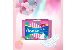 China Ladies Niceday Organic Biodegradable Sanitary Pads Disposable For Night Use supplier