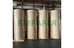 China Striped Kraft Paper Texture 40gsm One Side Machine Glazed Glossy For Wrapping supplier