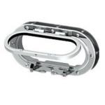 Aluminum Oval Portlight Marine Porthole Windows with Frosted Glass for sale