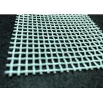 White Blue Plain Weave Square Hole Polyester Mesh Belt 0.1m-25m Long for sale