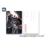 Pantone Color Printing PET 3D Lenticular Postcards 3 Dimensional Effect Image for sale
