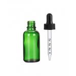 30ml 1oz Amber Glass Dropper Bottle With Child Resistant Top For canabiss Oil for sale