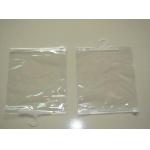PE k Plastic Pouches Packaging With Hook / Underwear Clothing Clear Bag