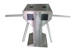 China Half Height Double Sides Controlled Access Turnstiles With Dual Mechanism supplier