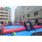 20*10*2m PVC Tarpaulin Inflatable Sports Games / Inflatable Football Field for sale