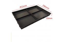 China ESD OEM Anti Static Container Plastic Custom Pallet Circulation Black supplier