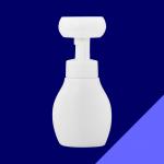 Customized 43/410 White Foam Pump Bottle For Transparent Housing With Clip Lock Feature for sale
