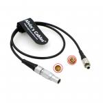 5 Pin To Micro 3 Pin Timecode Cable For Wisycom MTP60 Transmitter/Zaxcom ZFR 400 From Sound Devices 45cm/18inches for sale