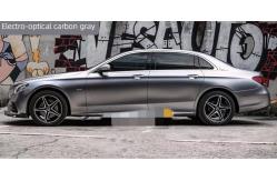 China Moisture Proof Electro Optic Carbon Gray Vinyl Wrap Roll Slidable Scratch Resistant supplier