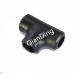 1/2-48 Equal Tee Pipe Fitting A234 Wpb Weld Black Steel for sale