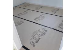 China Temporary Constructions Floor Protective Paper Heavy Duty Cardboard supplier