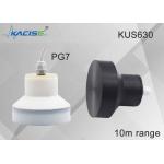 PTFE/PVC range 15m output RS485 or 0~5V wireless ultrasonic water level sensor for sale