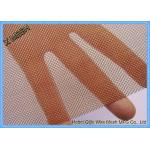 Pure Copper Metal Wire Mesh Sheets Square Hole Bending Selvage For Shielding for sale