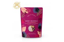 China Resealable Biodegradable Plastic Ziplockk Bags ROHS Matte Finished Dried Fruit Packaging supplier