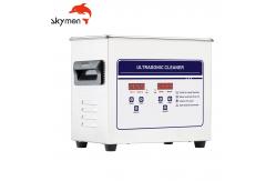 China 40kHz Artificial Benchtop Ultrasonic Cleaner 10L SUS Casters 30min Timer supplier