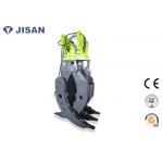 Heavy Duty Hydraulic Log Grapple Double Cylinders For 30 Ton Excavator Volvo EC290 EC360 for sale