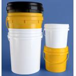 Diameter 11.5 Inches Stackable UV Resistant 5 Gallon Plastic Buckets for sale