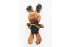 China Surface WashableSoft Plush Toys Environmentally Printing Logo Rabbit Shape supplier