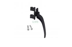 China Aluminum 7 Shape Door And Window Handle Lock For Home Renovations supplier